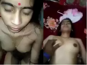 Today Exclusive- Sexy Boudi Hard Fucked By Hubby