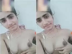 Today Exclusive- Sexy Desi Girl Showing Her Boobs and Pussy Part 2