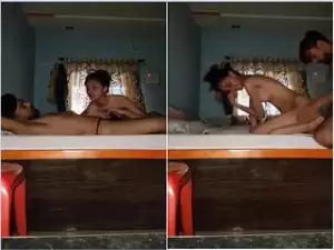 Exclusive- Desi Clg Girl Blowjob and Fucked In Doggy style