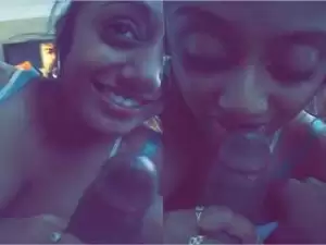 Today Exclusive- Sexy NRI Girl Blowjob