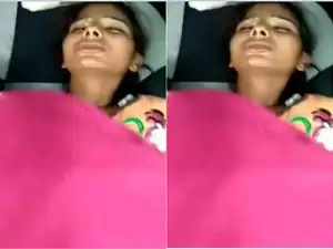Today Exclusive- CUte Desi Girl Fucked In Car
