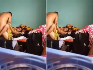 Today Exclusive- Cute Desi Girl Hard Fucked By Lover Part 1