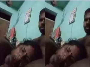 Today Exclusive-Desi Couple Romance And Fucked Part 2