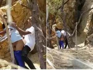 Exclusive- Desi Clg Lover Outdoor Sex