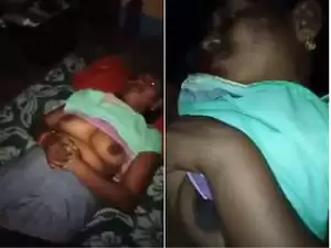 Exclusive- Desi Shy village Bhabhi Boob Sucking By deaver