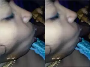 Today Exclusive- Telugu Wife Blowjob