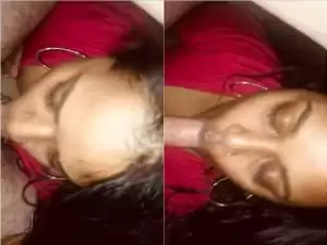 Today Exclusive- Horny NRi Girl Showing Her Big Boobs and Blowjob Part 3