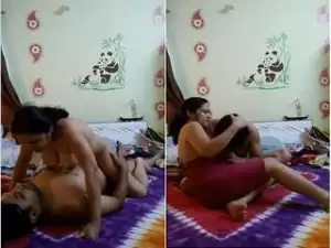 Today Exclusive- Hot Look Desi Cpl Romance and Fucked
