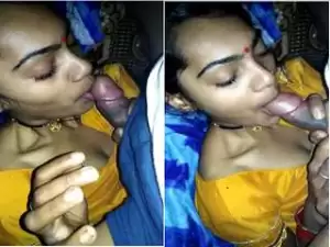 Today Exclusive- Sexy Village Bhabhi Blowjob