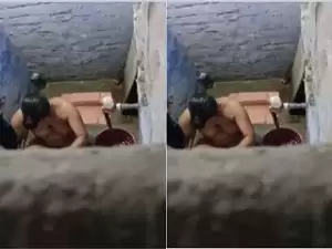 Today Exclusive- Bhabhi Bathing Capture By hidden Cam
