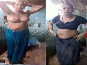 Today Exclusive- Desi Bhabhi record Her Bathing Video For Lover Part 2