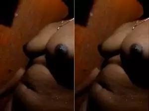 Today Exclusive-Tamil Wife Bathing part 2
