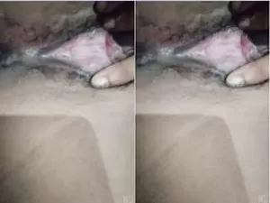Today Exclusive- Horny Desi Girl Showing her Boobs and Pussy Part 2