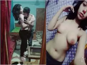 Exclusive- Cute Desi Girl Sucking lover Dick