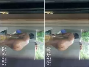 Exclusive- Big ass Desi Bhabhi OutDoor Bath Capture By Hubby