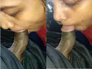 Today Exclusive- Desi Tamil Wife Blowjob Part 2