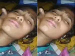 Today Exclusive- Cute Desi Girl Pussy Video Record By Lover