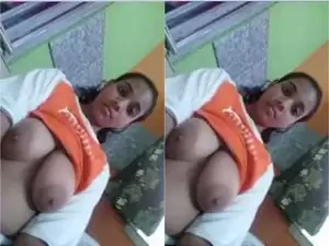 Today Exclusive- Cute Girl Showing Her Boobs and Pussy Part 1