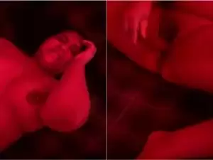 Today Exclusive- Sexy NRI girl Showing Her Boobs and Masturbating Part 1