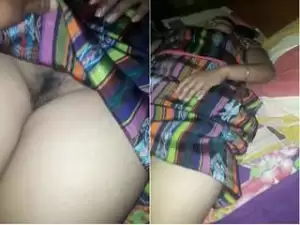 Today Exclusive- Sleeping Wife Pussy Video Record BY Hubby