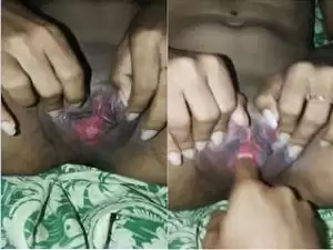 Today Exclusive-Horny Tamil Wife Pussy Fingering by Hubby