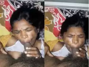 Today Exclusive- Bhabhi Sucking Dewar Dick