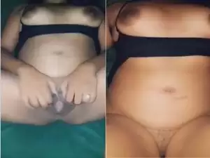 Today Exclusive- Desi Bhabhi Showing Her Boobs and Pussy To Hubby