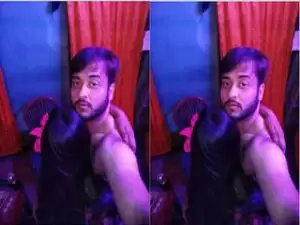 Today Exclusive- Hot Desi Lover Record Nude Selfie