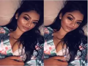 Today Exclusive- Sexy NRI Girl Showing Her Big Boobs And Blowjob Part 1
