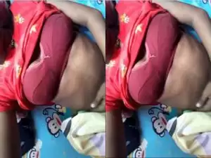 Today Exclusive- Mallu Girl Play With Her Big Boobs Part 1