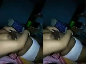 Today Exclusive- Wife Boobs Video Record by Hubby