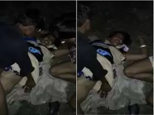 Exclusive- Desi Randi Bhabhi HArd Fucked By Young Guy Outdoor