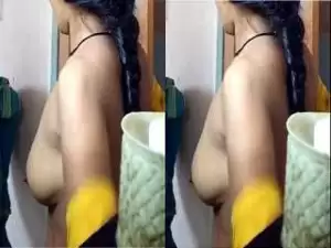 Today Exclusive- Bhabhi Boobs Record By Hubby