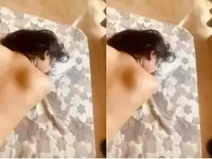 Today Exclusive- Sexy Desi Wife Handjob and Fucked Part 1