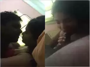 Today Exclusive- Desi Cpl Blowjob