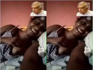 Today Exclusive- Sexy Lankan Girl Showing Boobs