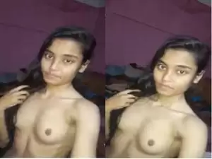 Today Exclusive- Sexy Desi girl Showing Her Boobs and Pussy Part 2