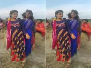 Today Exclusive- Village Girl Showing Boobs On Video Call