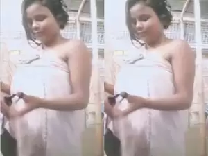 Today Exclusive- Cute Assamese Girl Showing Her Boobs and Pussy part 2