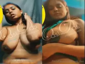Today Exclusive-  Oasi Das Showing Her Boobs and Pussy