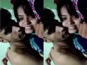 Today Exclusive- Cute Desi Girl boob Sucking And Fucking Part 2