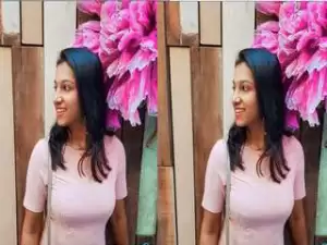 Today Exclusive- Cute Tamil Girl Showing Her Boobs Part 1