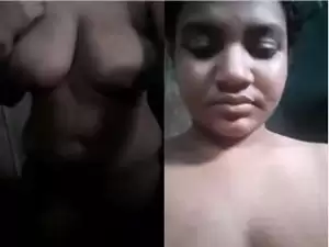 Today Exclusive- Desi Village Girl Showing Her Nude Body and Bathing part 4