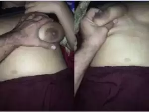 Today Exclusive- Sexy Desi Bhabhi Boob Pressing and Fucked Part 2