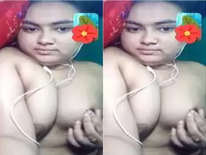 Today Exclusive- Sexy Boudi Blowjob and Boob Fucked part 2
