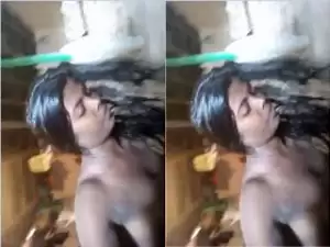 Today Exclusive- Desi Village Girl Showing Her Nude Body Part 7