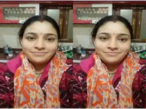 Today Exclusive- Desi BHabhi Nude Video Record By Hubby Part 2