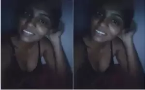 Today Exclusive- Sexy Tamil Girl Make Lover Horny