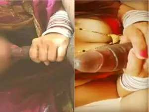 Today Exclusive- Newly Wed Wife Blowjob and Ridding Dick