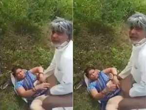 Today Exclusive- Mature Couple Outdoor Fucking